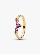 Anillo Tiara de la Reina Anna de Frozen de Disney Dorado