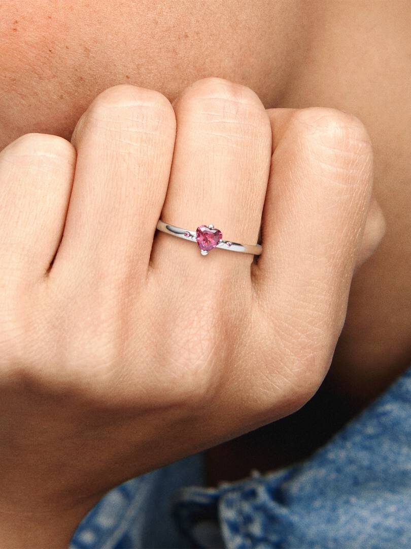 Anillo en plata de ley Tú y Yo