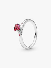Anillo en plata de ley Tú y Yo