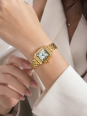 Reloj GREALY Dorado Tipo Cartier