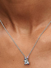 Collar Stitch en Plata 925 con Zirconia Brillante