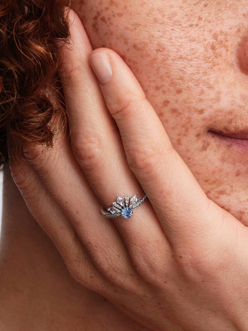 Anillo Tiara Reina Elsa de Frozen de Disney