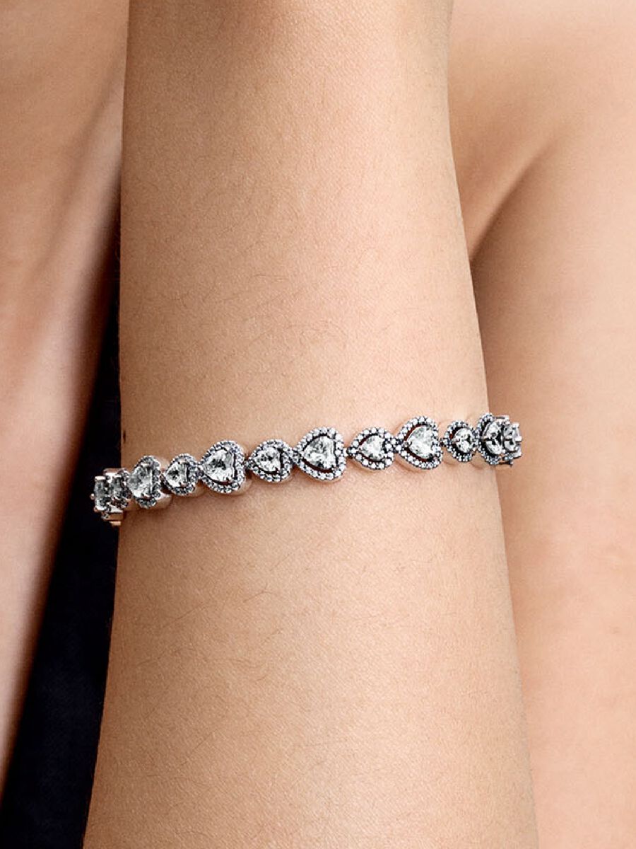 Pulsera Guillo Halo Corazones