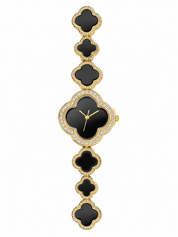 Reloj de Trebol Negro