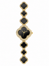 Reloj de Trebol Negro