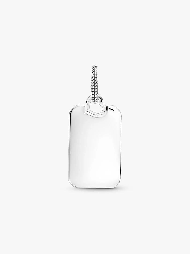 Charm Grabable Etiqueta Rectangular