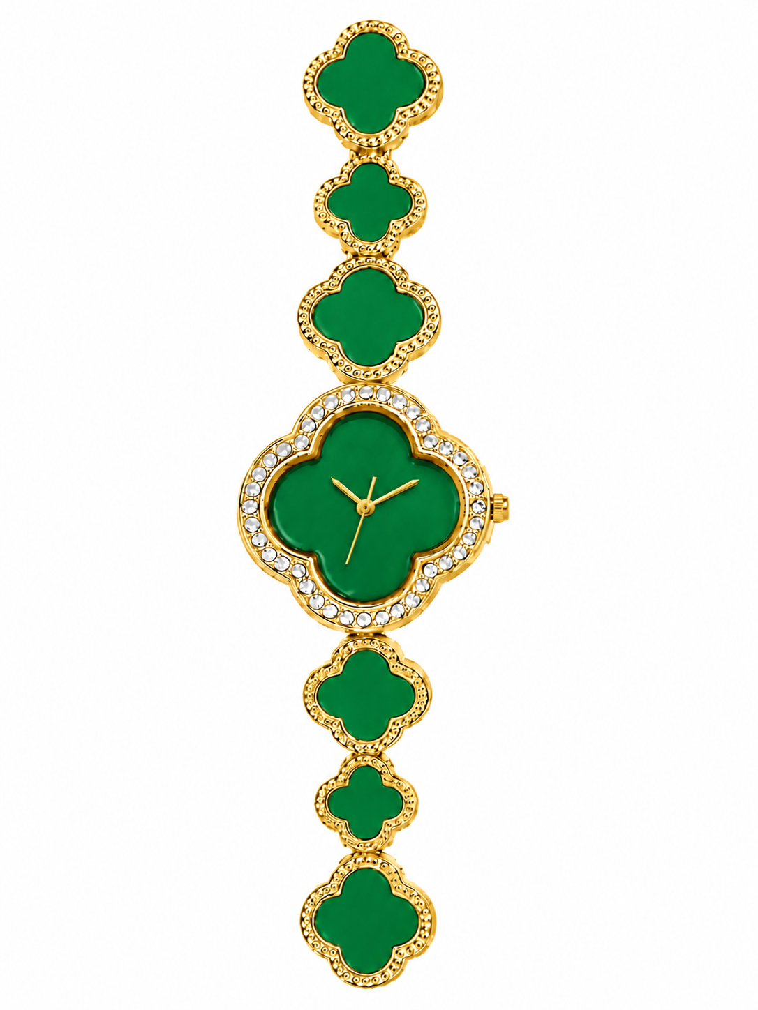 Reloj de Trebol Verde