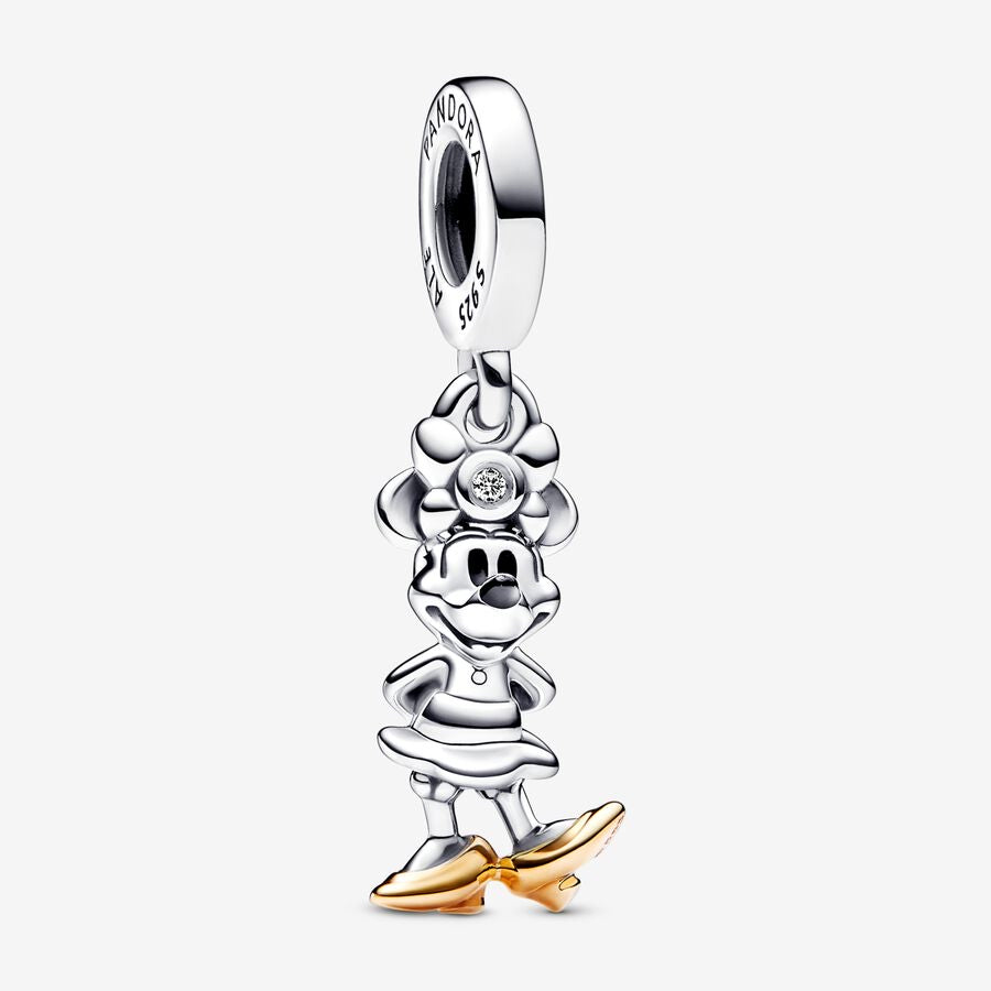 Charm Colgante Minnie Mouse 100 Aniversario de Disney con Diamante sintético