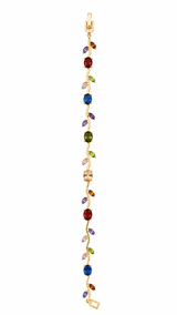 Pulsera Tulipan Dorada Multicolor