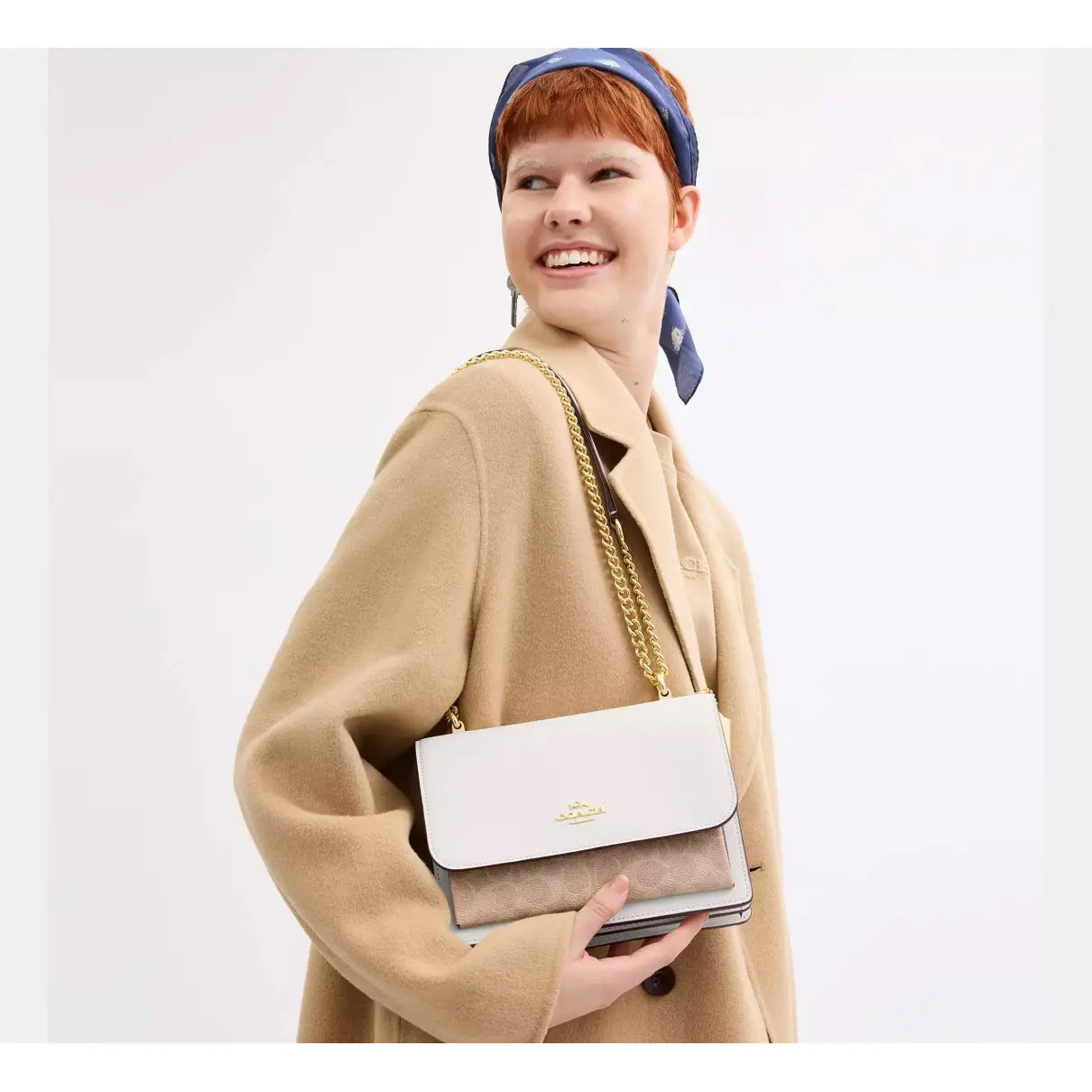 Coach Klare Blanca/Crema Grande