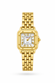Reloj WANLAR Tipo Cartier Dorado