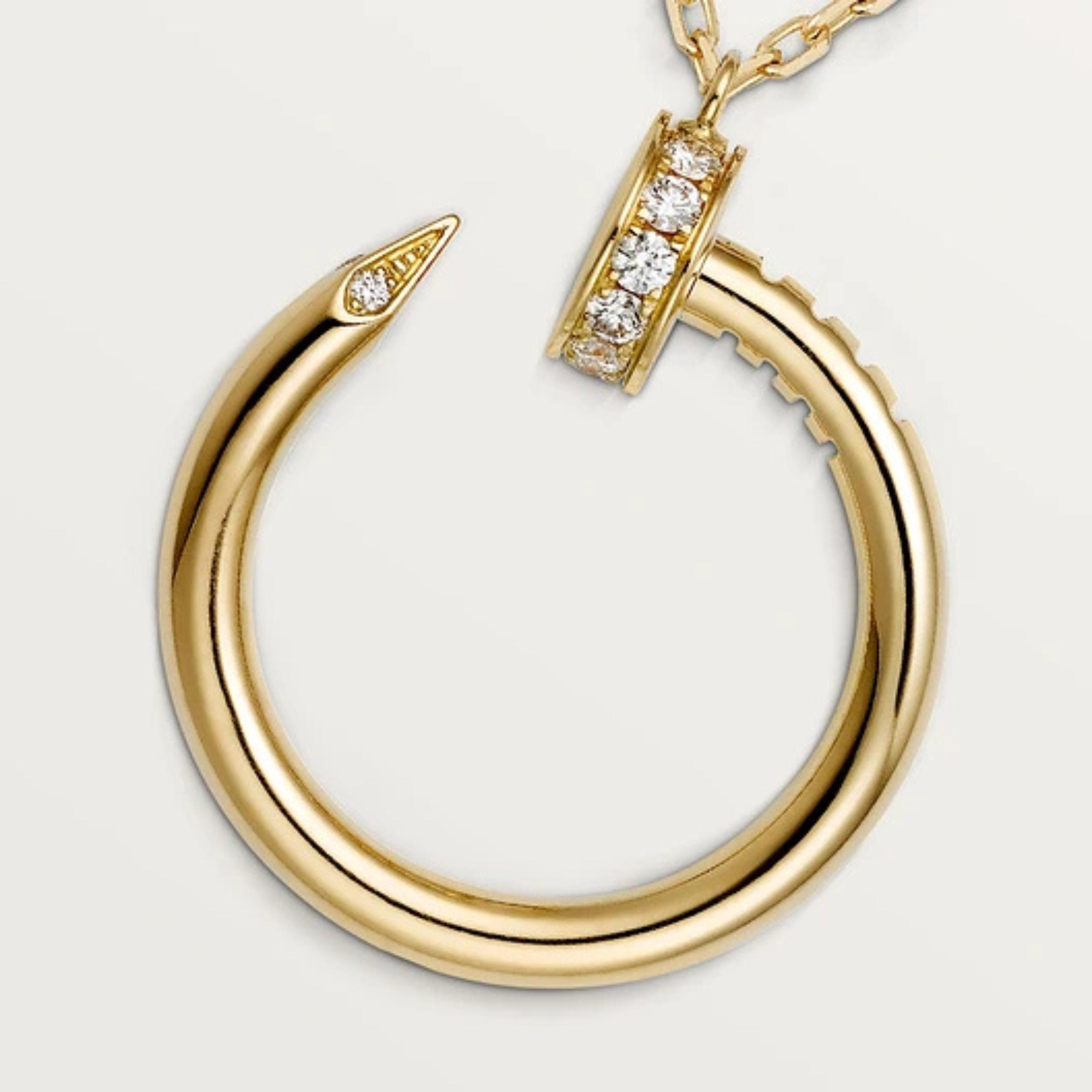 Collar Dorado Juste un Clou de Cartier