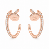 Pendientes Rose Gold Clavo Cartier