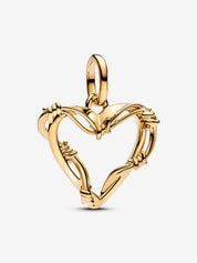 Charm Dorado Medallón Karol G Pandora ME