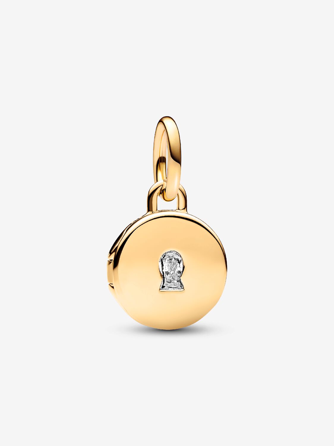 Charm Dorado Colgante Candado de Amor