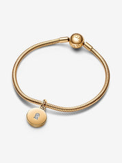 Charm Dorado Colgante Candado de Amor