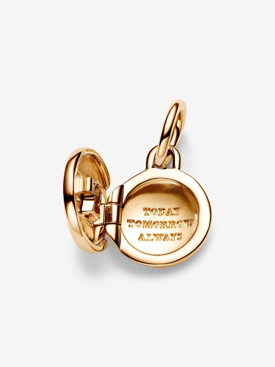 Charm Dorado Colgante Candado de Amor
