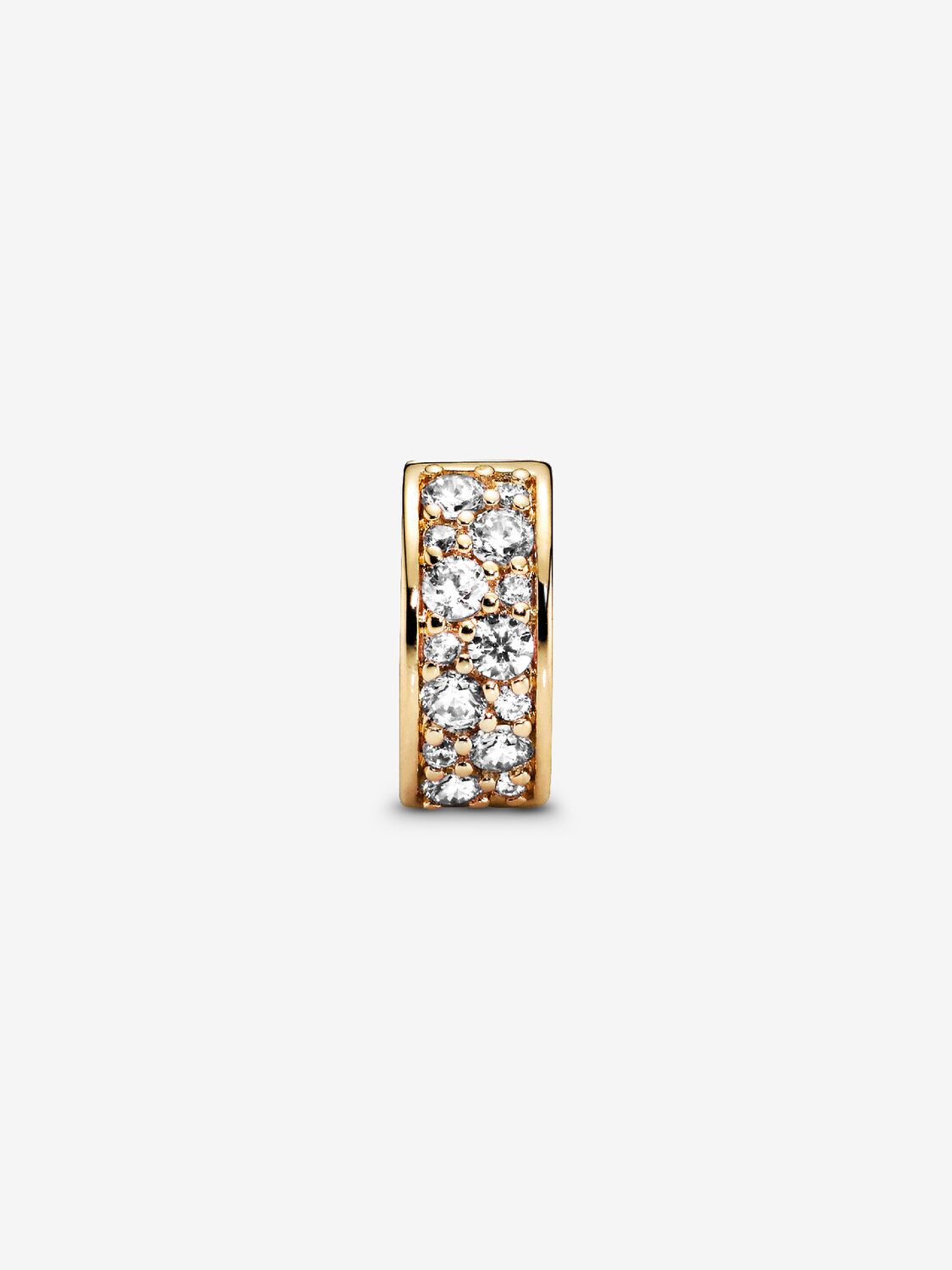 Charm de Clip Pavé Transparente