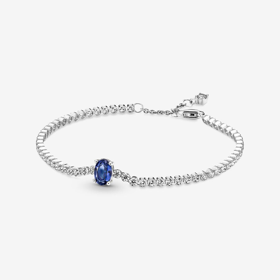 Pulsera Halo Brillante Azul