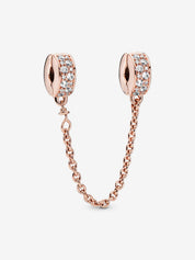 Cadena de seguridad Rose Gold