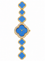 Reloj de Trebol Azul