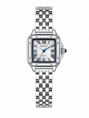 Reloj GREALY Plateado Tipo Cartier