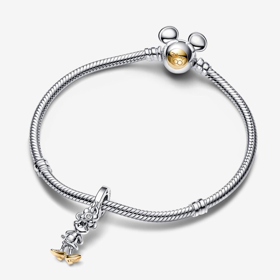 Charm Colgante Minnie Mouse 100 Aniversario de Disney con Diamante sintético