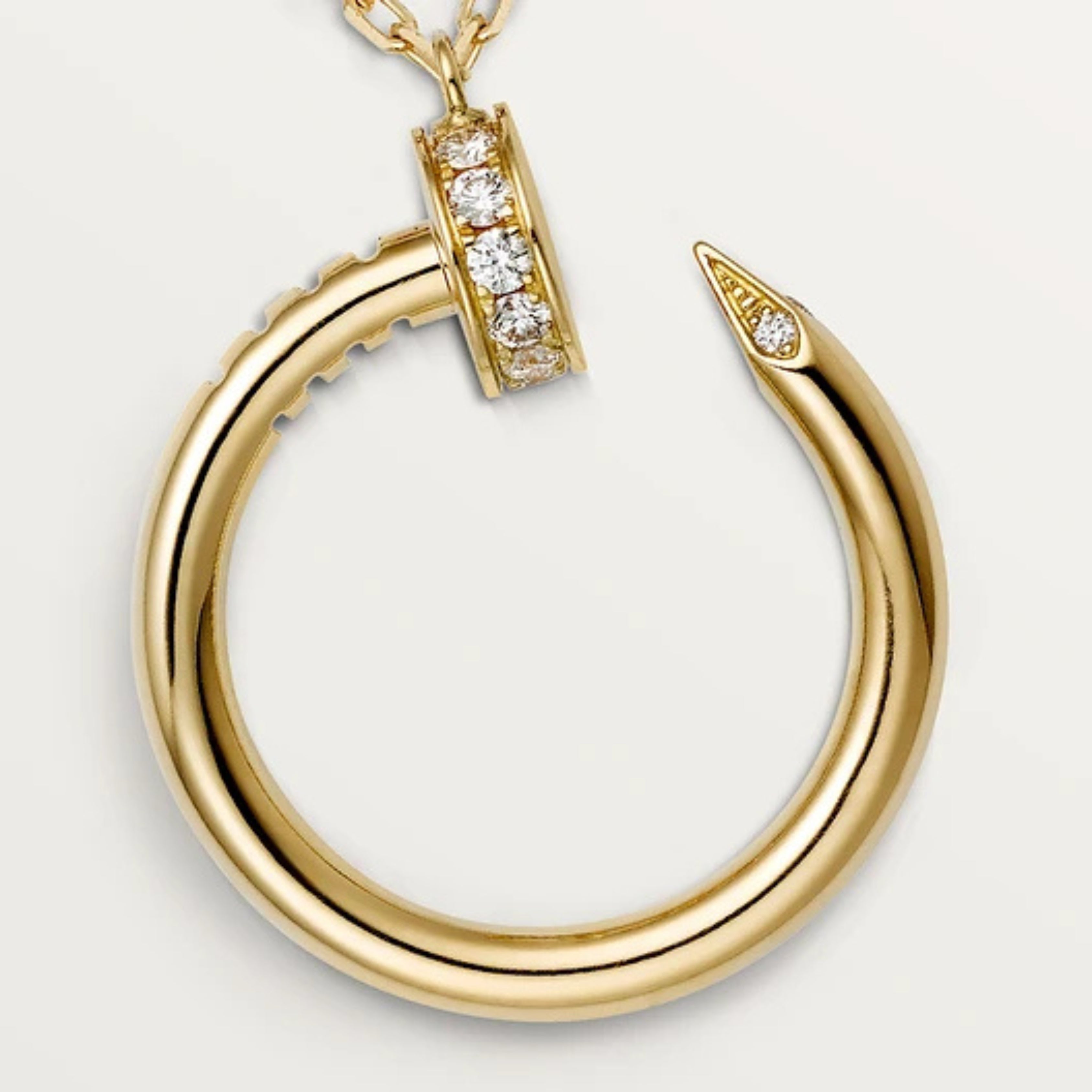 Collar Dorado Juste un Clou de Cartier