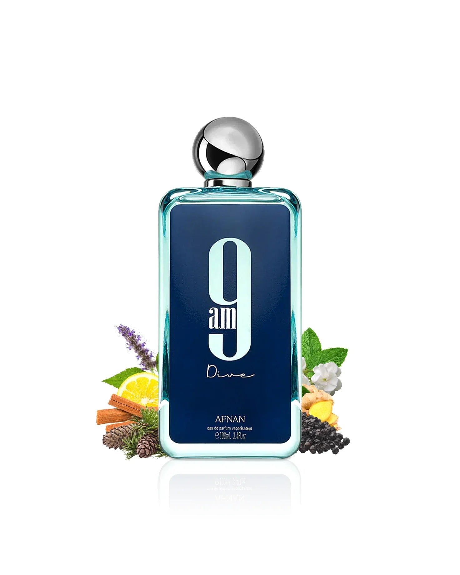 9am-dive-perfume-bottle-surrounded-with-ginger-and-citrus-against-white-background.webp