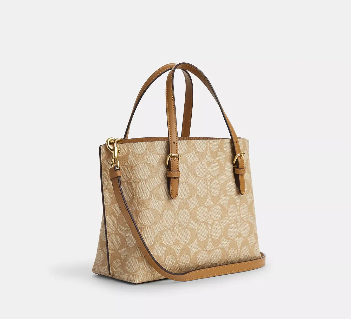 Coach Mollie Tote 25 Beige/Marrón