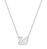Collar icónico cisne de perlas, Cristal SWAROVSKI