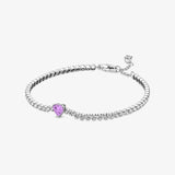 Pulsera Tenis Morado