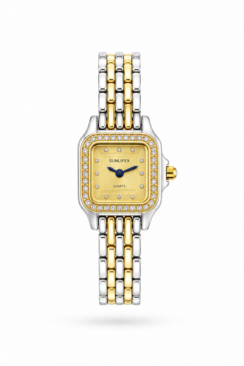 Reloj SUNLIFEX Dorado con Plateado