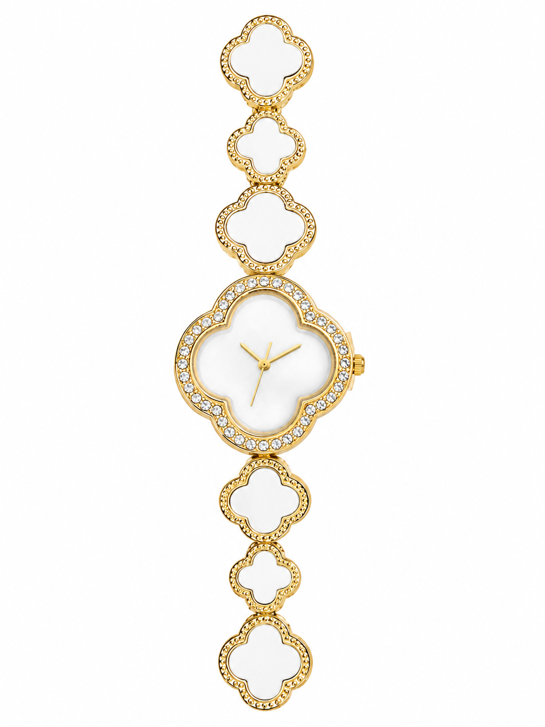 Reloj de Trebol Blanco