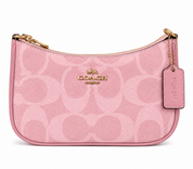 Coach Teri Shoulder Bag Rosa Signature
