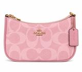 Coach Teri Shoulder Bag Rosa Signature