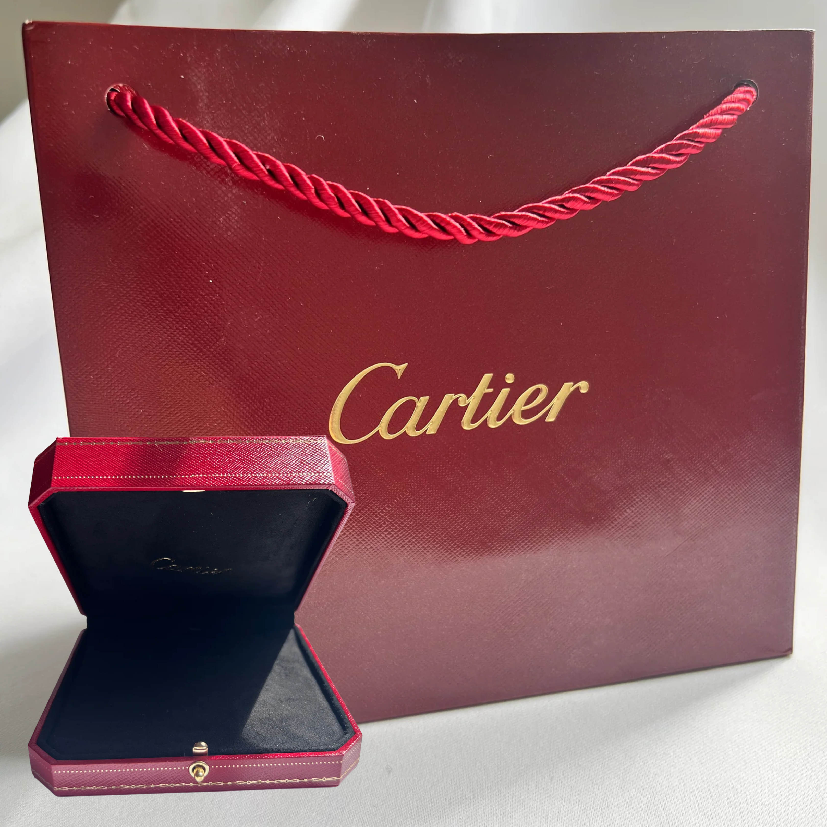 Caja + Bolsa Grande Cartier
