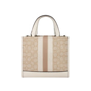 Coach Jacquard con Cuero Blanco