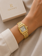 Reloj SUNLIFEX Dorado Tipo Cartier