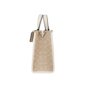 Coach Jacquard con Cuero Blanco