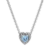 Collar Azul Celeste