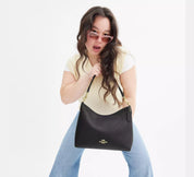Coach Laurel Shoulder Bag Negra