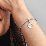 Charm colgante de amor de pizza
