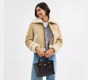 Coach Mollie Tote 25 Marron
