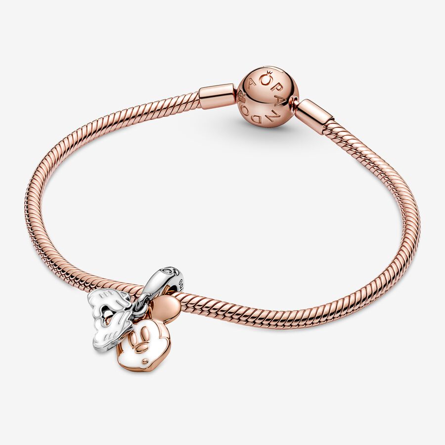 Charm Colgante Doble Mickey Mouse de Disney