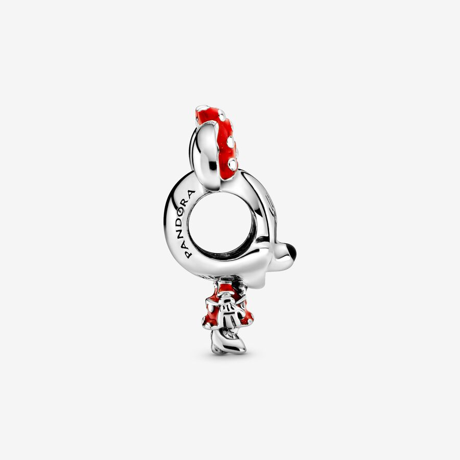 Charm Minnie Mouse con Vestido y Lazo de lunares de Disney