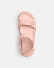 Sandalias Coach Rosadas con Correas Ajustables