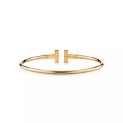 Pulsera Tiffany T Wire Dorada