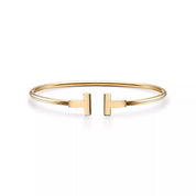 Pulsera Tiffany T Wire Dorada