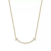 Collar Tiffany T Chapado en Oro